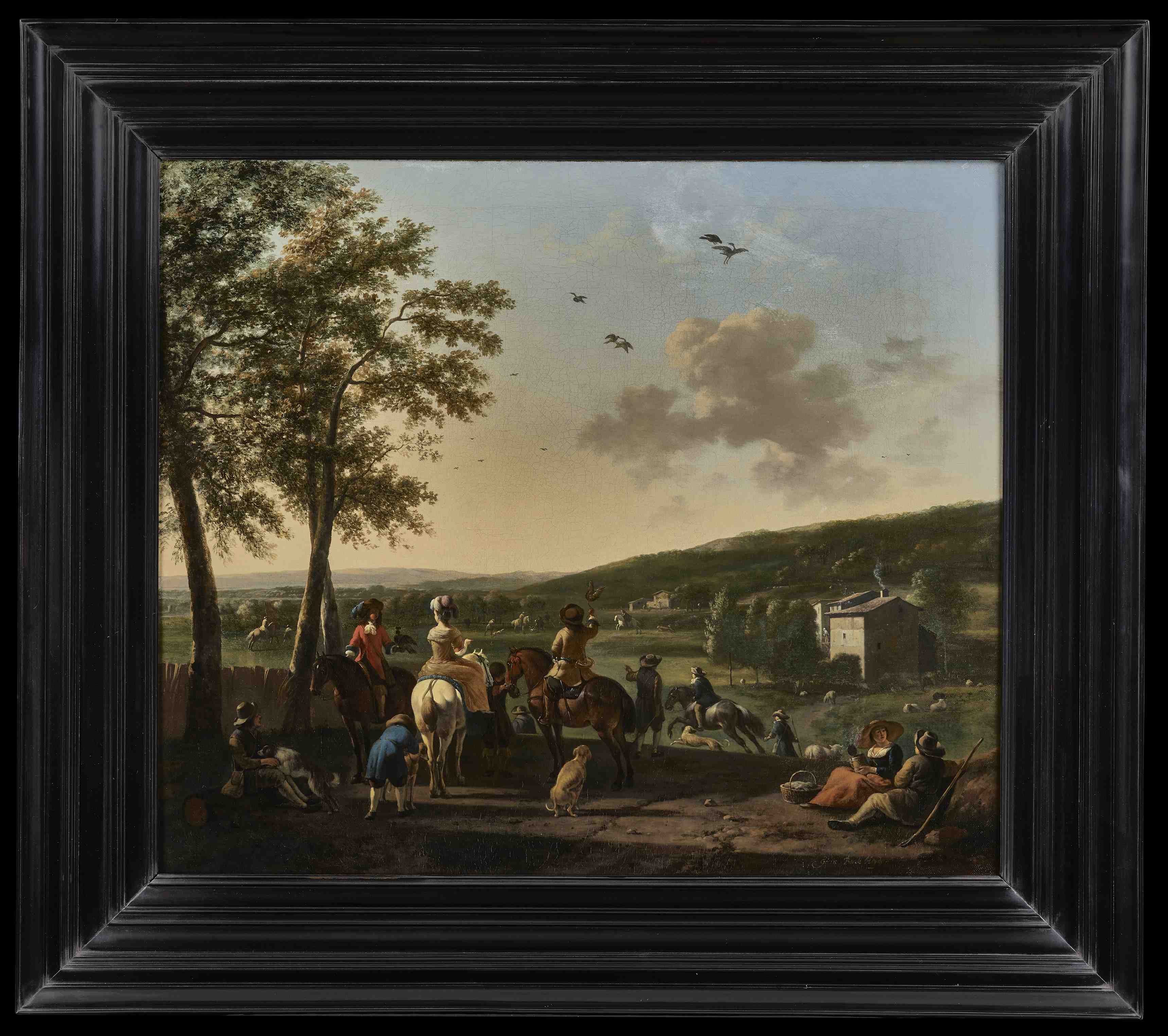 Berckheyde, Gerrit - Falconry Party.jpg